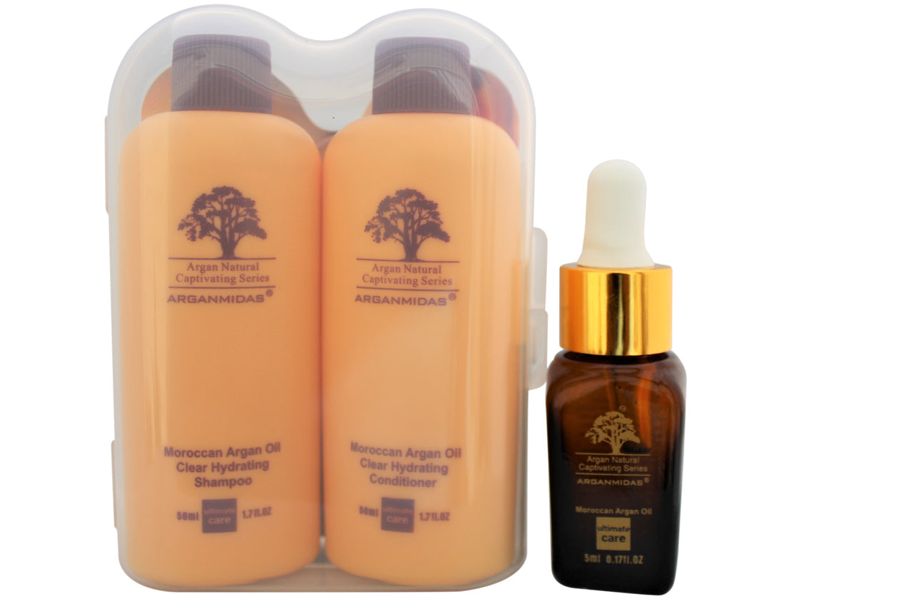 Travel Kit: Shampoo, Conditioner & Oil My Store