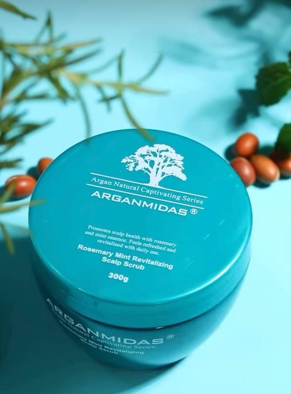 Arganmidas Rosemary Mint Revitalising Scalp Scrub