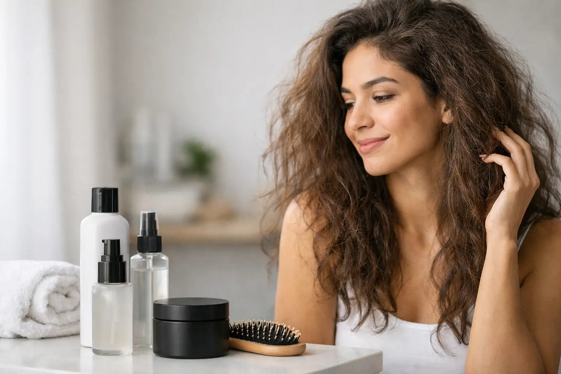 How to Build a Frizz Control Routine