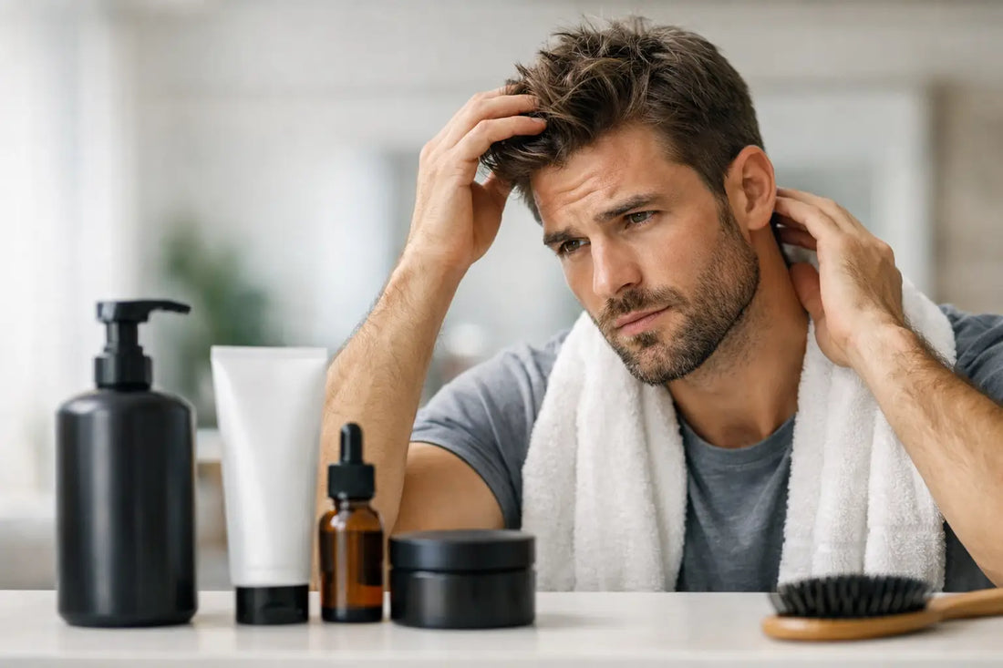 Hair Care Routine for Men With Dry Hair