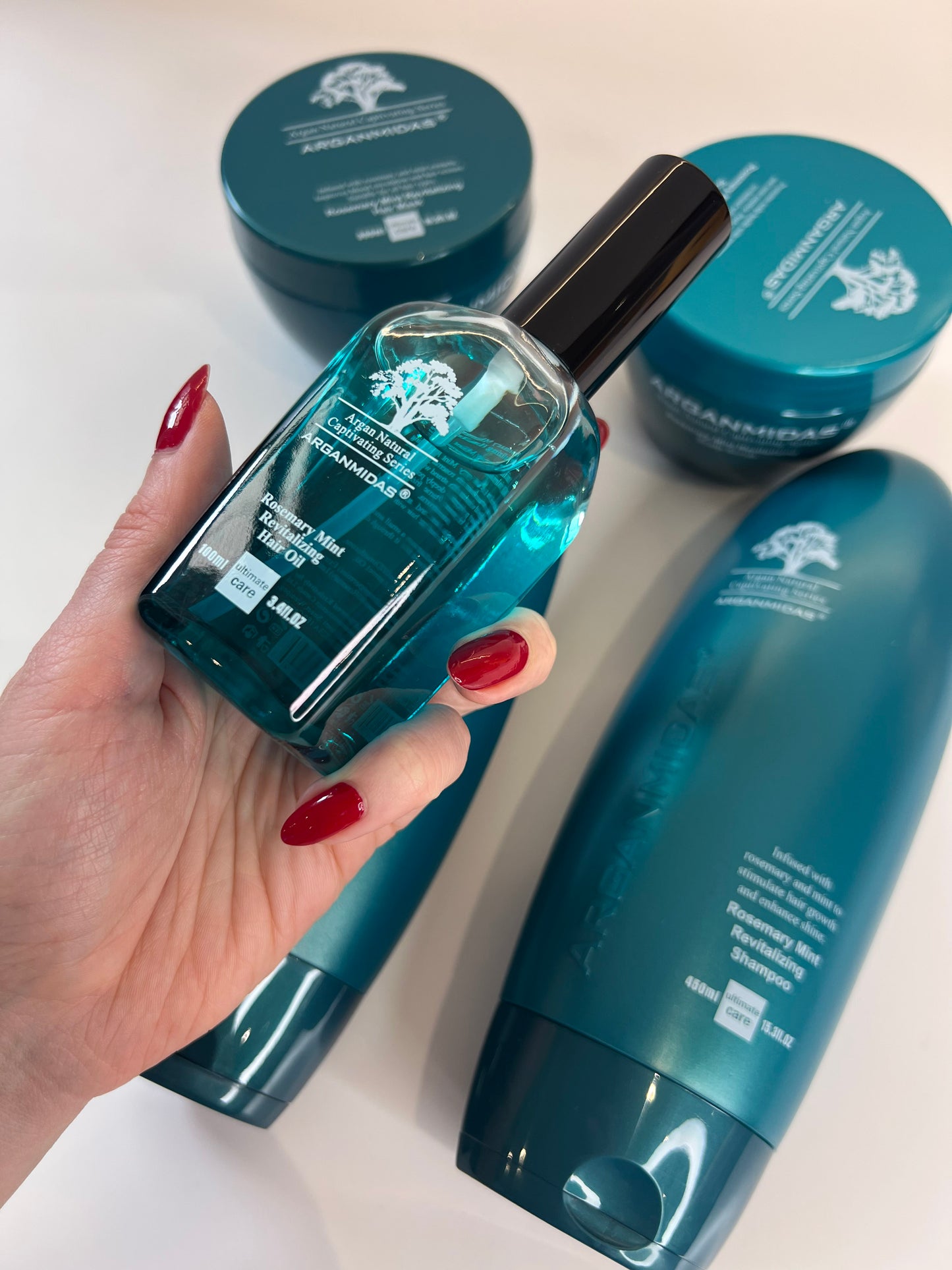 Arganmidas Rosemary Mint Hair Revitalising Care Set