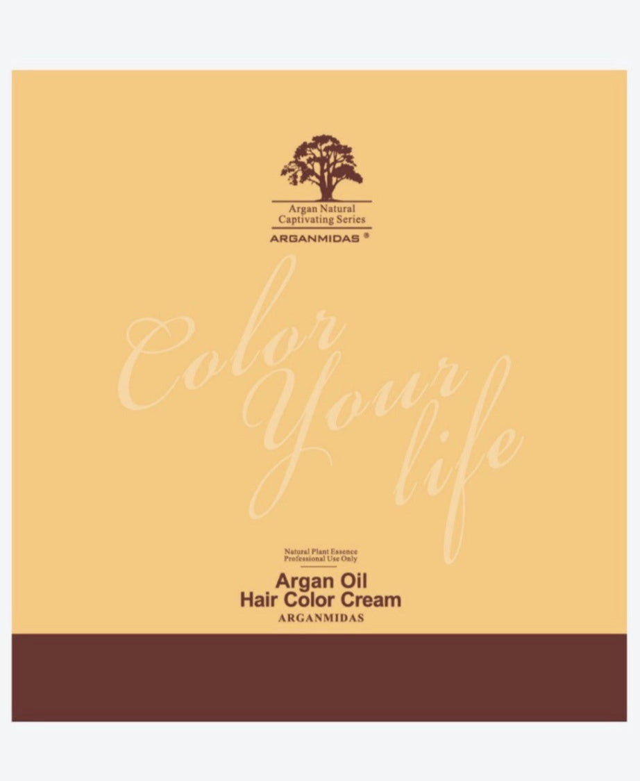 Arganmidas Professional Hair Colour Chart My Store