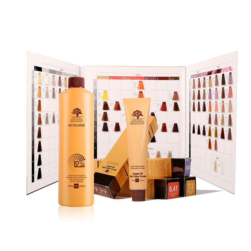 Arganmidas Professional Hair Colour Chart My Store