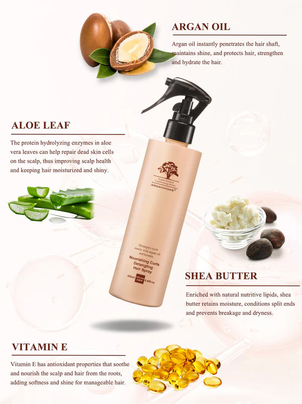 Nourishing Curls Detangling Hair Spray