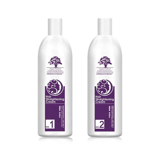 Permanent Hair Straightening Cream (No.1 & No.2)