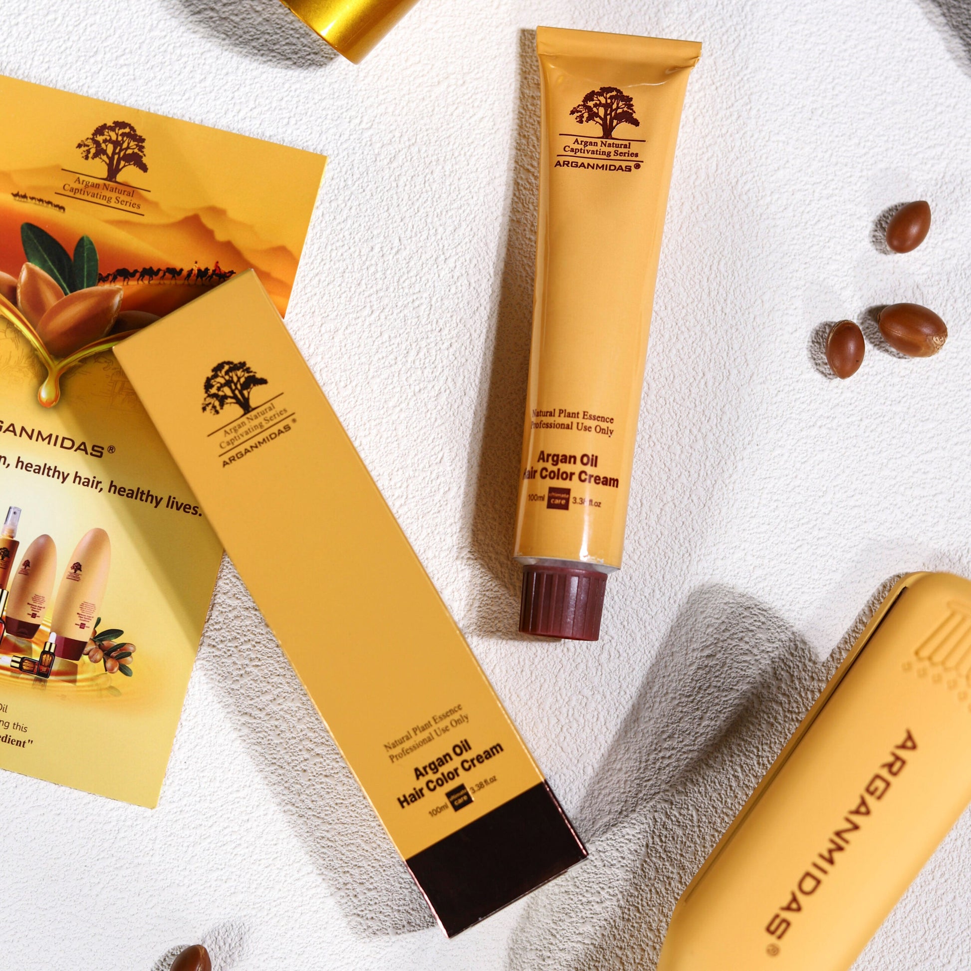 Moroccan Argan Oil Professional Hair Colour Cream My Store