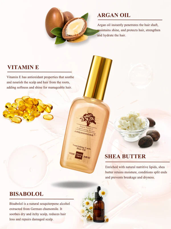 Nourishing Curls Hair Oil My Store