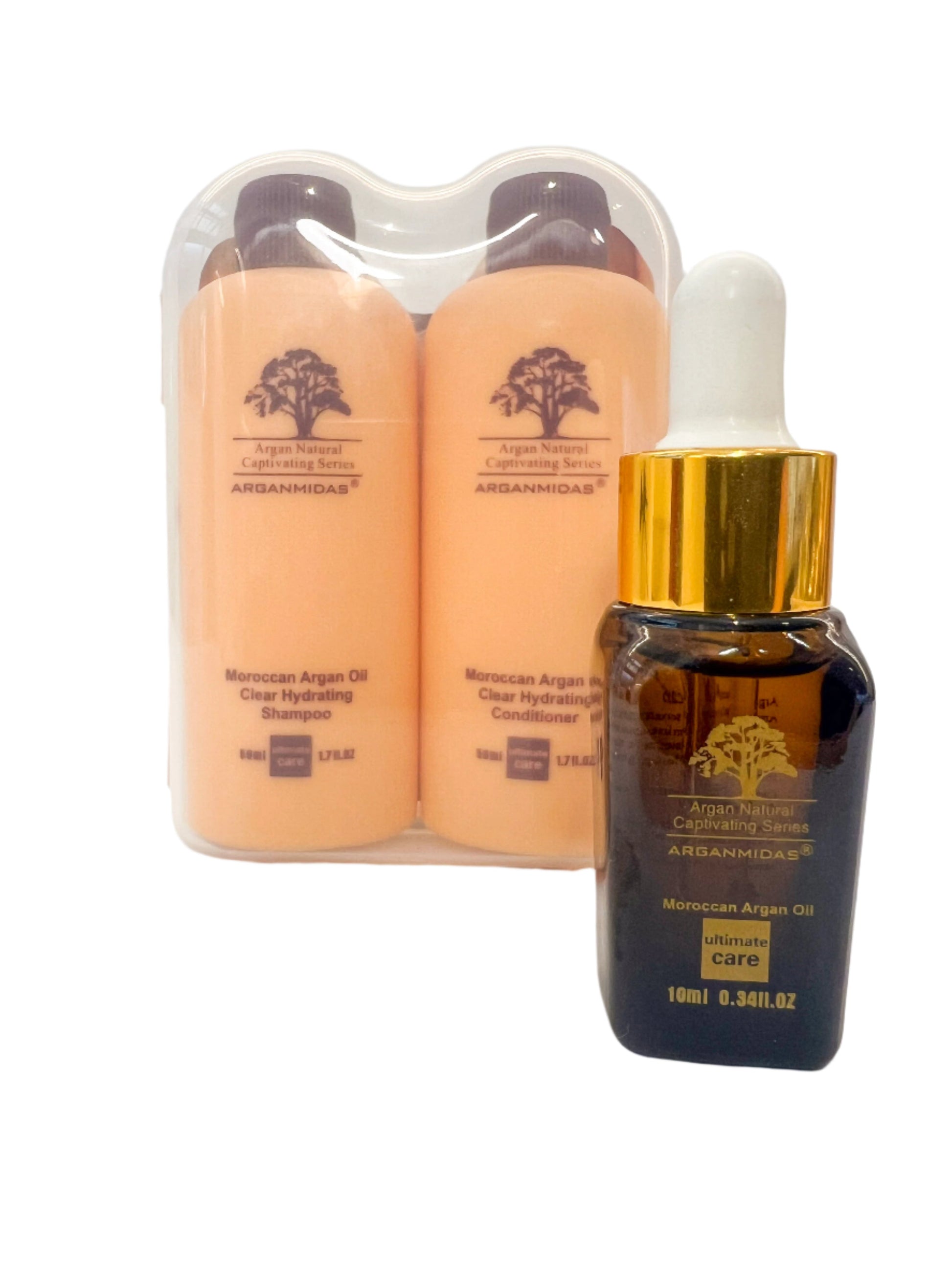 Travel Kit: Shampoo, Conditioner & Oil My Store