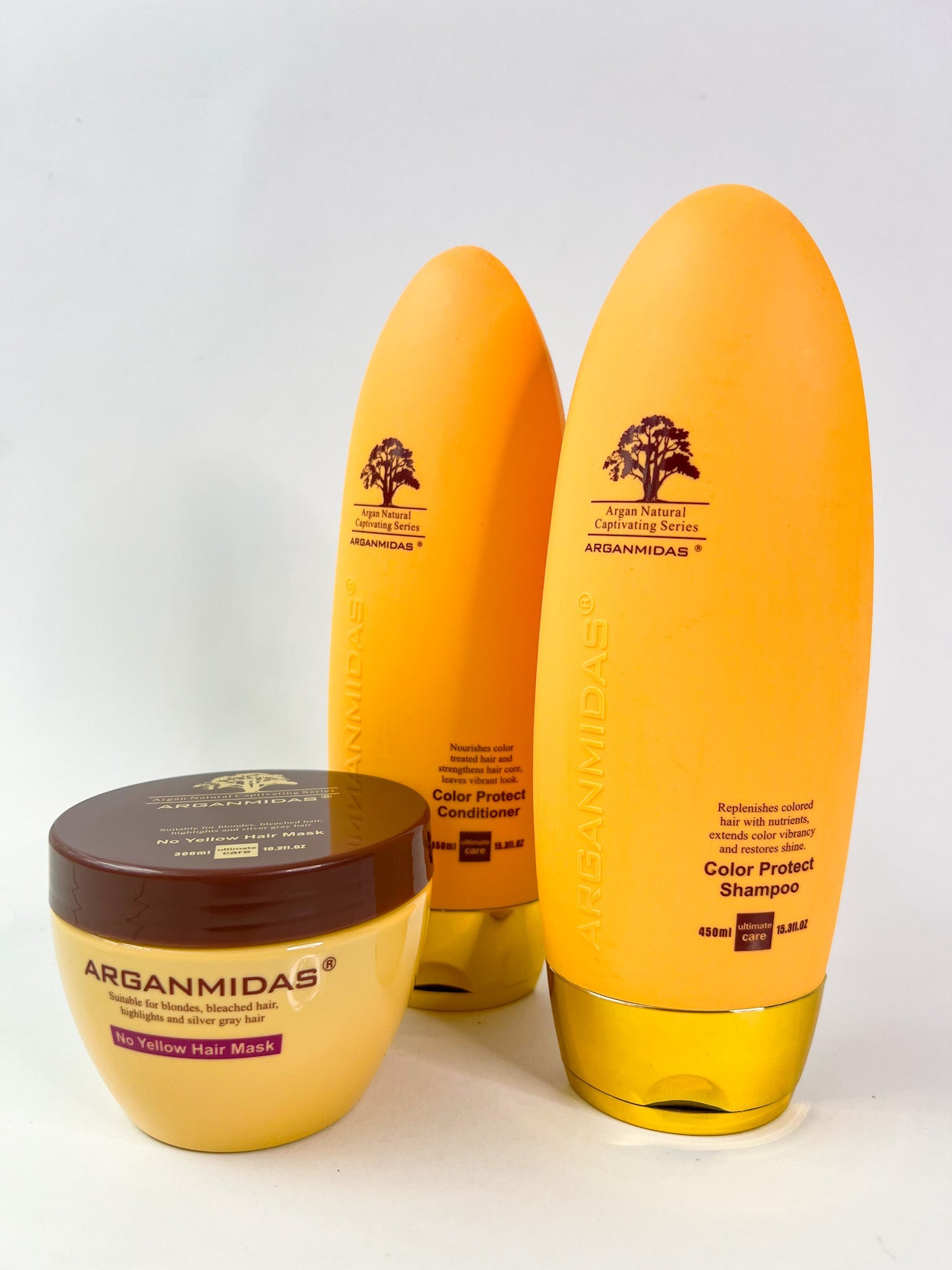Arganmidas Luxury Moroccan Argan oil Hydration and Colour protect Hair Care Gift Set My Store