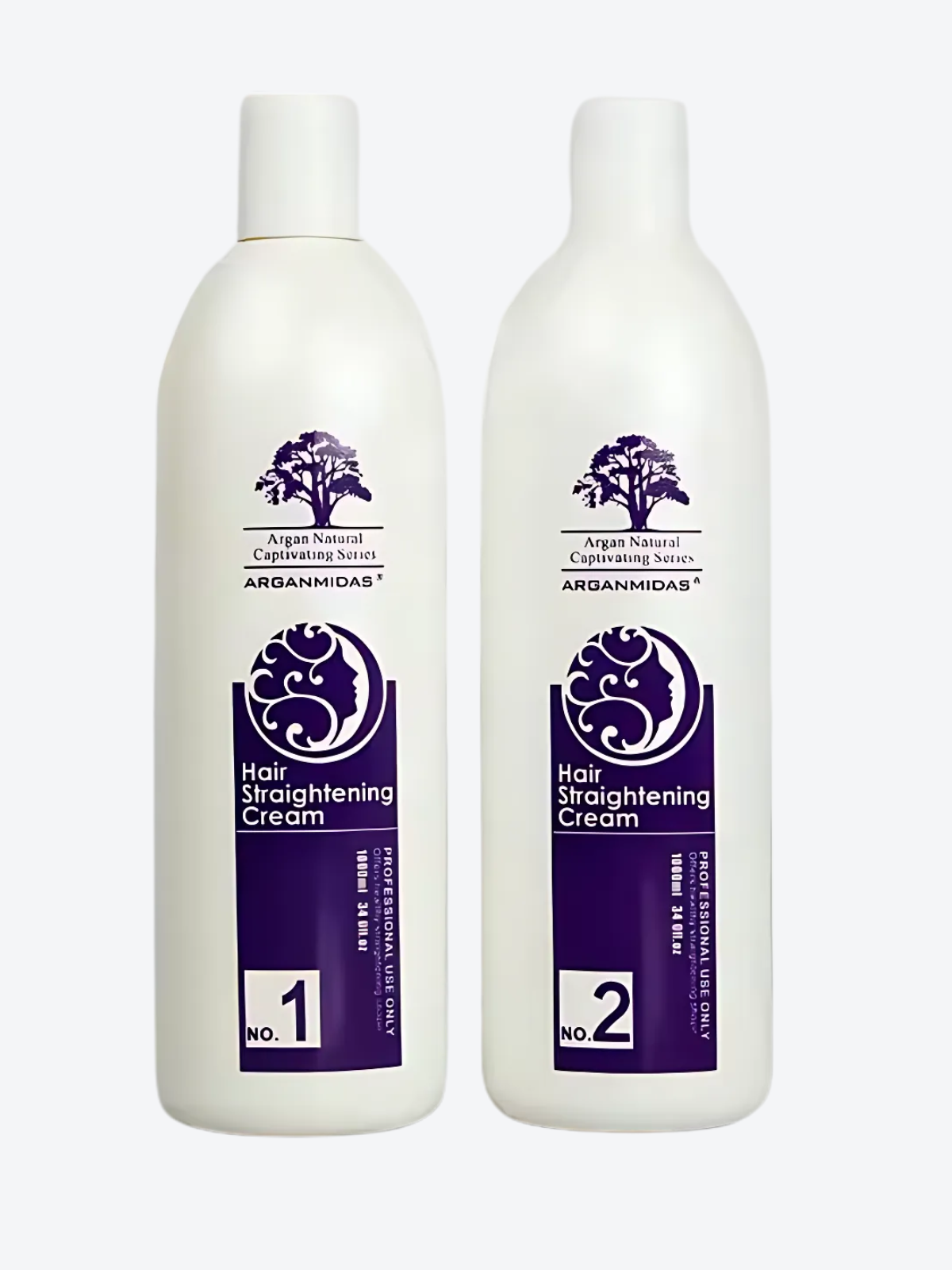 Permanent Hair Straightening Cream (No.1 & No.2) My Store