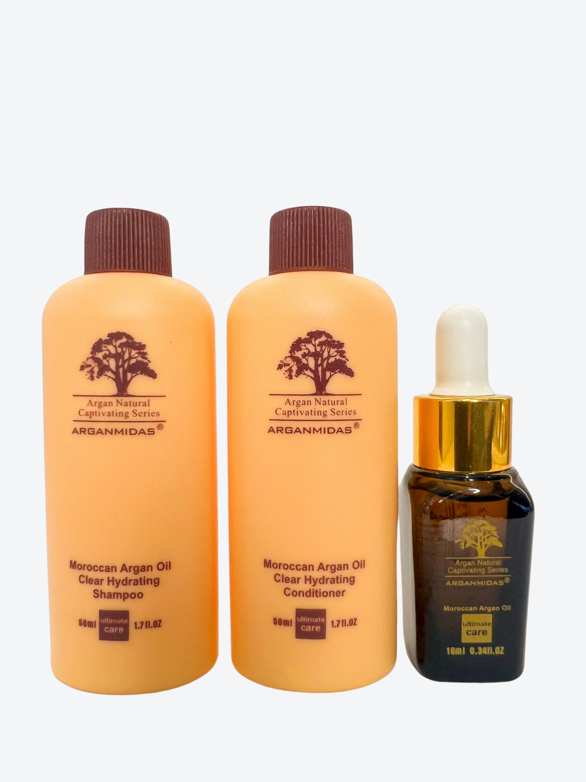 Travel Kit: Shampoo, Conditioner & Oil My Store