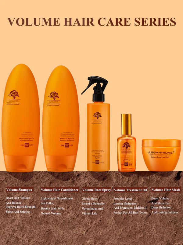 Moroccan Argan Oil Volume Hair Care Set